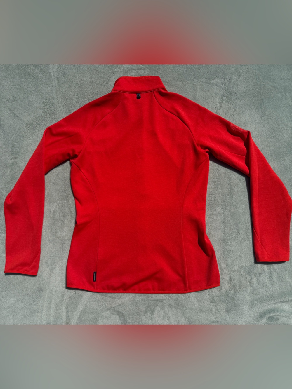 Peak Performance Red Zip-Front Utility Jacket - Picture 2 of 4